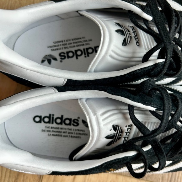 Adidas Gazelles in Black and White - Picture 5 of 7